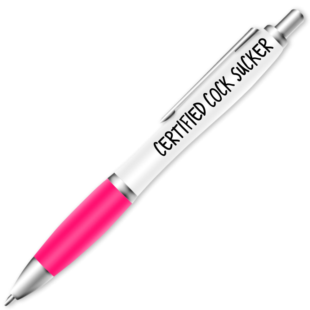 Certified Cock Sucker Pen #1 image